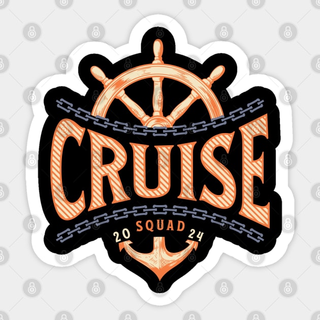 Cruise Squad 2024 Sticker by Norse Magic